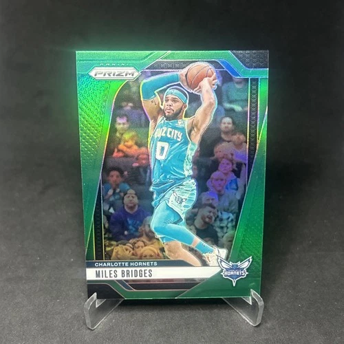 2024-25 Panini Prizm - Miles Bridges #43 Green Prizm