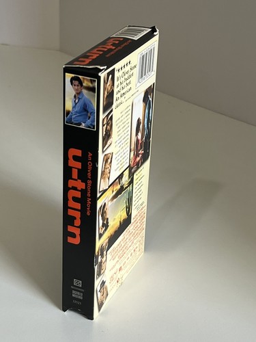 U-Turn Movie Sean Penn Nick Nolte Jennifer Lopez VHS 1998 Raised Cover - Picture 5 of 9