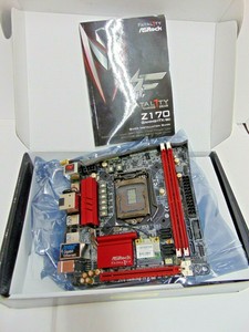 Asrock Mini Itx Ddr4 Motherboards Fatal1ty Z170 Gaming Itx Ac For Parts Ebay Asrock Mini Itx Ddr4 Motherboards Fatal1ty Z170 Gaming Itx Ac For Parts Ebay