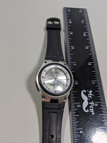 Casio Telememo 30 World Time 3 Alarm Countdown Timer AW-80 2747 New Battery - Picture 4 of 7