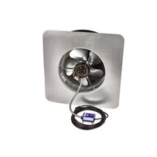 Master Flow Attic Fan 9"x25"x25" Galvanized EZ Cool Plug-In Power Roof Mount