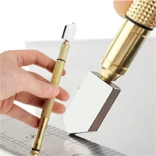 Professional Diamond Tip Glass Cutter Tungsten Carbide Precision Cutting Tool US