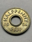 Fiji 1/2 Penny coin from a recent eBay sale