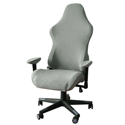 Funda de asiento para sillón de computadora Cubierta de silla para juegos de oficina Sillas de computadora Funda antideslizante - Imagen 31 de 47