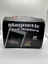 BCW Magnetic Card Holder 180pt Point with UV Protection - Box of 12 holders