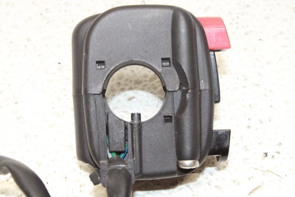16-20 APRILIA RSV4 RR OEM RIGHT CLIP ON HANDLE KILL OFF START SWITCH - Image 3 of 4