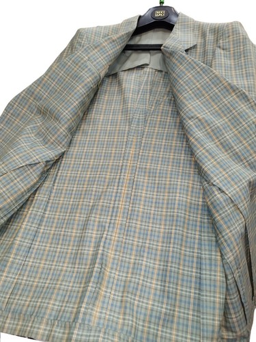 Giacca Uomo Estate Sportiva Leggera Quadri Riga FACIS 46 50 Drop 7 / 8 Sfoderata - Foto 6 di 74