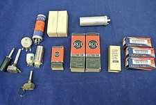ELECTRON TUBES, RADIO TUBES, RCA, MALLORY, AS PICTURED