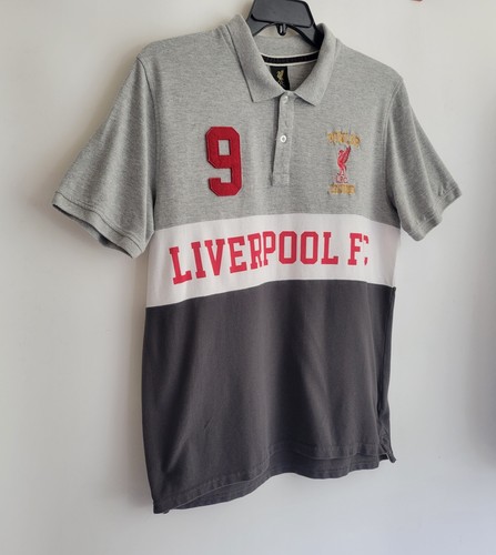 Polo Shirt Liverpool FC LFC Logo Soccer Football Large R Fowler - Picture 4 of 7