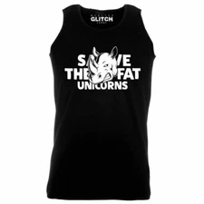 Save the Fat Unicorns Men's Vest conservation africa rhino funny safari