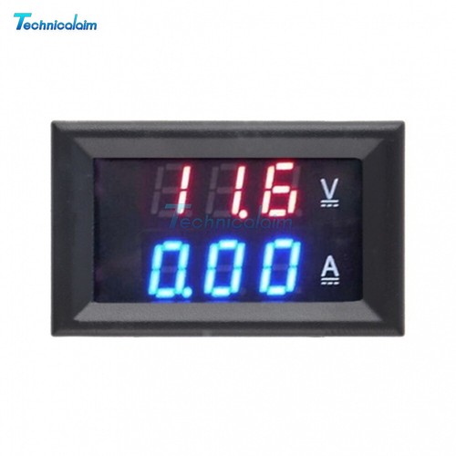 100V 10A Voltmeter Amperemeter LED Dual Digital Volt Amp Meter Anzeige DC NEW - Bild 20 von 24