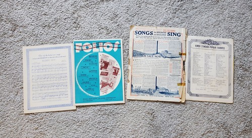 ALBUM OF 28 WORLD WAR 2 SHEET MUSIC: 9X11: VARIOUS ARTISTS: F+ - Picture 13 of 18