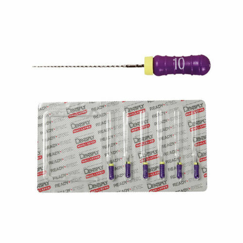 Dentsply Maillefer A012X02101004 Fertigstahl steril C+Feile 21 mm #10 6/Pack - Bild 1 von 1