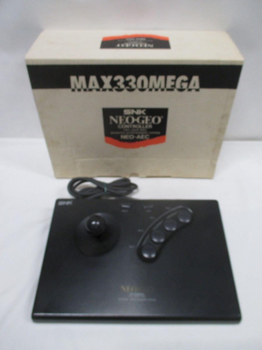 Neo Geo AES -- Controller / NEO-AEC -- Box. JAPAN Game SNK