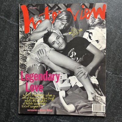 Andy Warhol s Interview Magazine May 1993 / Stephen Dorff / Courtney Wagner