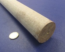 Phenolic Phenolic Micarta LE Linen Rods 2.00" Diameter x 48" Long