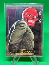 2024 Skybox Marvel Masterpieces 92 Platinum #80 Red Skull Base Card