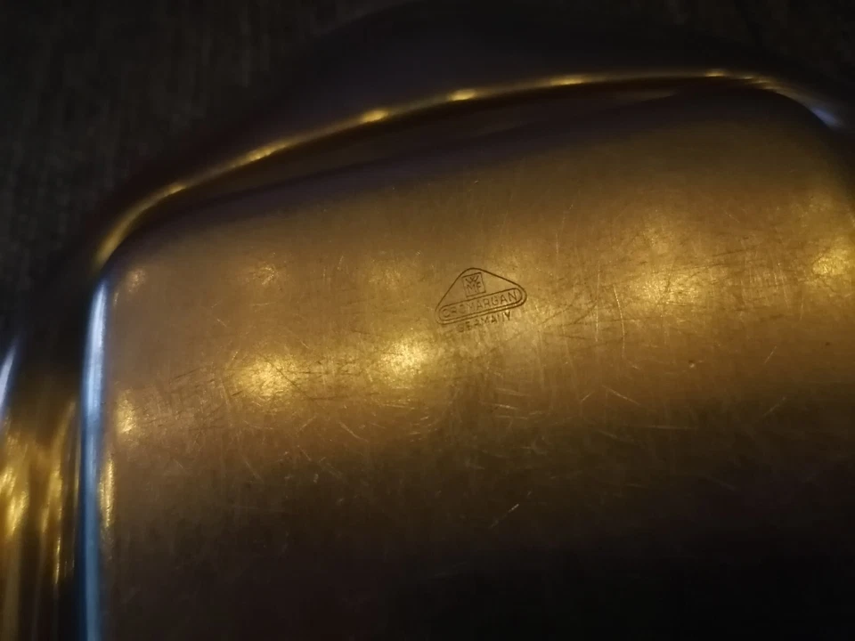 WMF Cromargan Butterdose ohne Haube, gebraucht - Bild 3 von 3