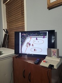 Solo carro Blades of Steel NES (NES, 1988) &iexcl;Fotos en funcionamiento!