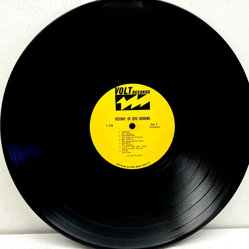 Otis Redding History Of 1967 Vinyl Volt Records 1st Press - Image 4 of 4