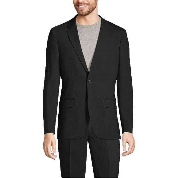Lands 'End Negro trajes y Blazers de Lana para Hombres