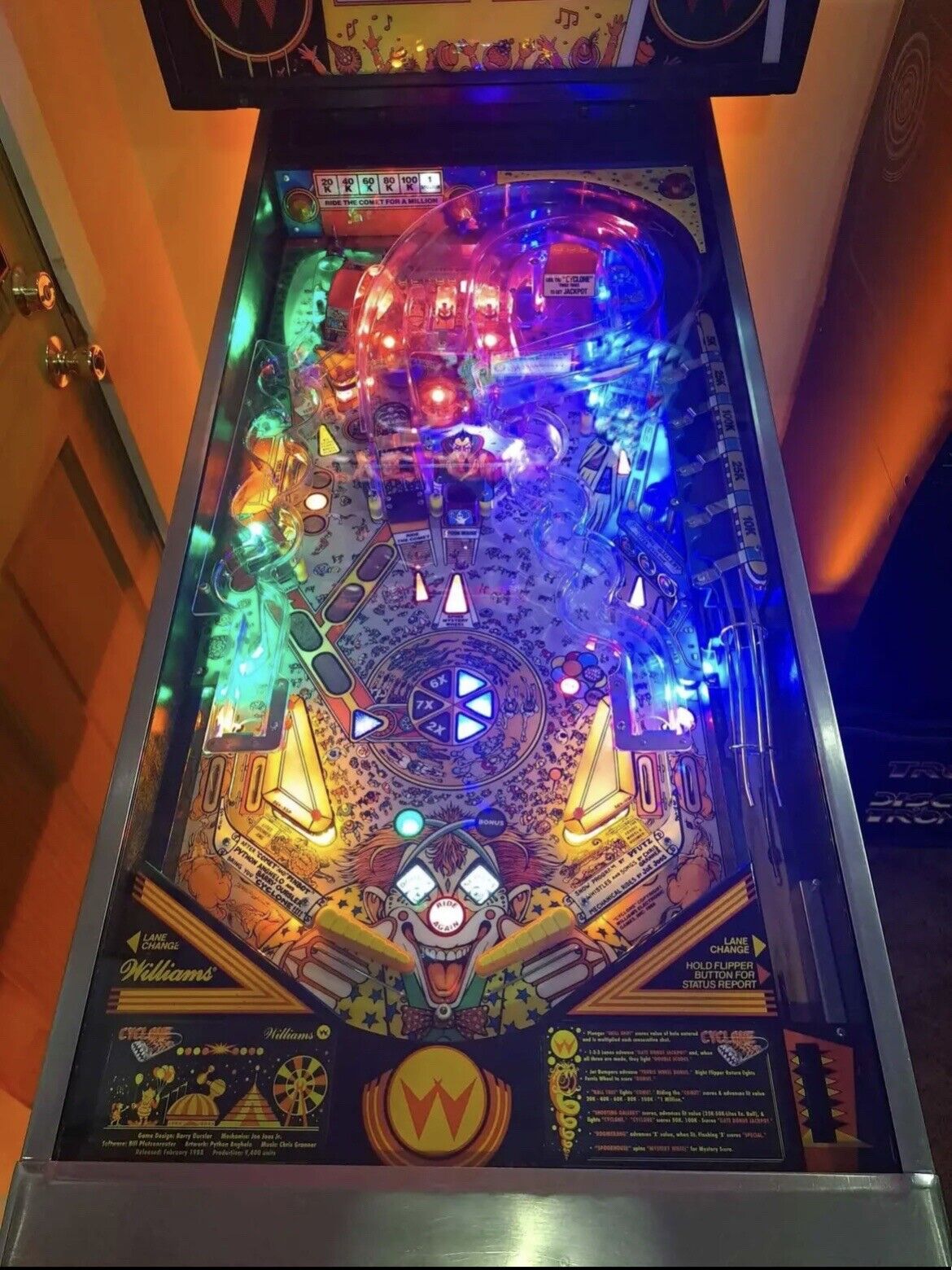 Buy Cyclone pinball machine Online - Pinball Machines for Sale