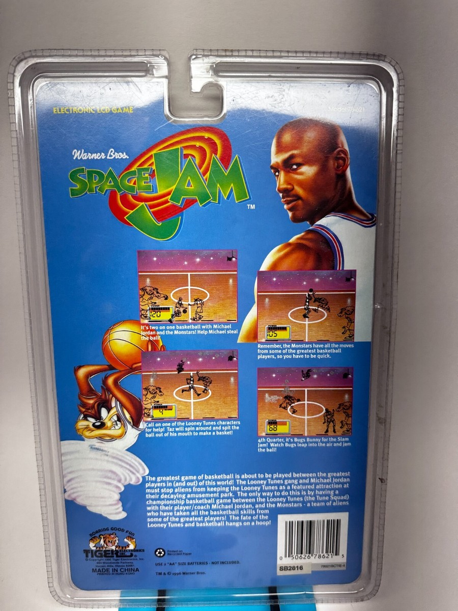 【レア】スペースジャム ワーナーブラザーズ LCDゲームウォッチ Factory SEALED 1996 Space Jam Tiger Electronics Michael