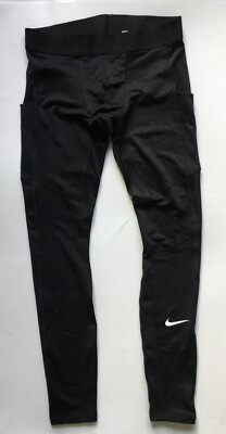 Nike Men s Pro WARM Dri-Fit Tights FB7961 010 Black Size L