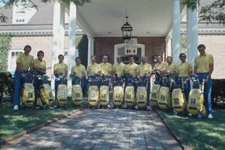 Great Britain Ryder Cup Team Lined Up Together 1971 OLD PHOTO