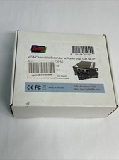 NEW VGA Chainable Extender with Audio Over Cat5e-IP Transmitter