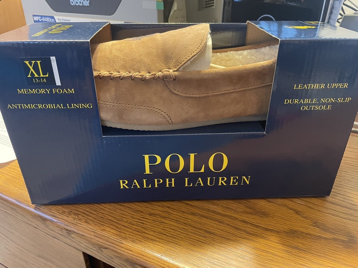 Polo by Ralph Lauren Tan Loafers with Memory Foam Amazon.com | POLO RALPH LAUREN Men Anders Leather Driver  main image 4