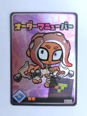 Splatoon Tableturf Battle Promo card Order Dualies / Splatoon Tableturf Battle Promo card Order Dualies /