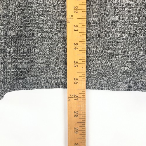 John Paul Richard Strickrock Taschentuchsaum Damen L schwarz grau Polymischung - Bild 7 von 7