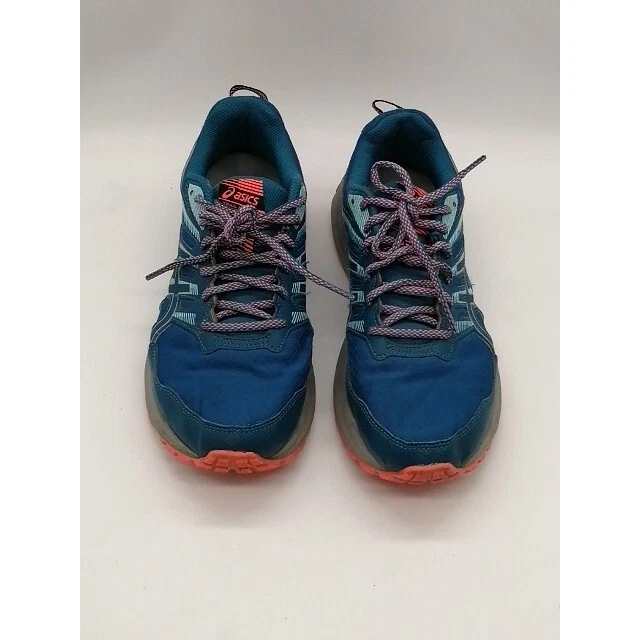 Asics Shoes Mens Sneaker Trail Scout Blue Lace Up Athletic Running Padded 10