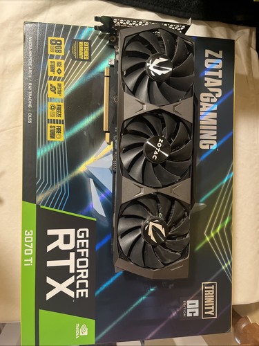 ZOTAC GAMING GeForce RTX 3070 Ti Trinity OC 8GB GDDR6X GPU HAS ISSUES BE AWARE