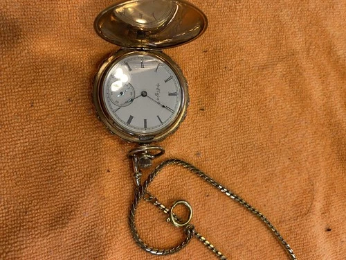 Elgin 15J Antique Pocket Watch 1900 Working