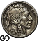 1919-D Buffalo Nickel, Tougher Date