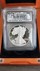 2007 W American Silver Eagle Proof ICG PR70 DCAM First Day of Issue 265 of 975