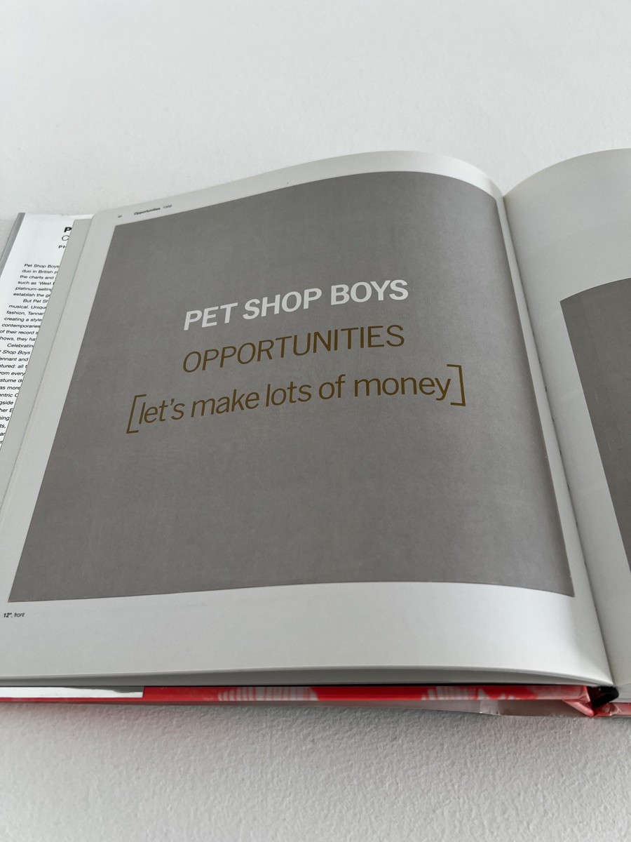 洋書 PET SHOP BOYS CATALOGUE Catalogue — Pet Shop Boys