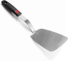 Stainless Steel Flexible Spatula Solid Turner,  Thin Metal Spatula for Cast Iron
