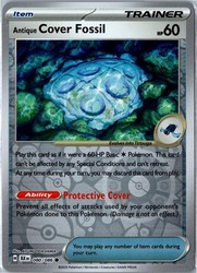 Antique Cover Fossil 080/086 Common Reverse Holo SV: Black Bolt