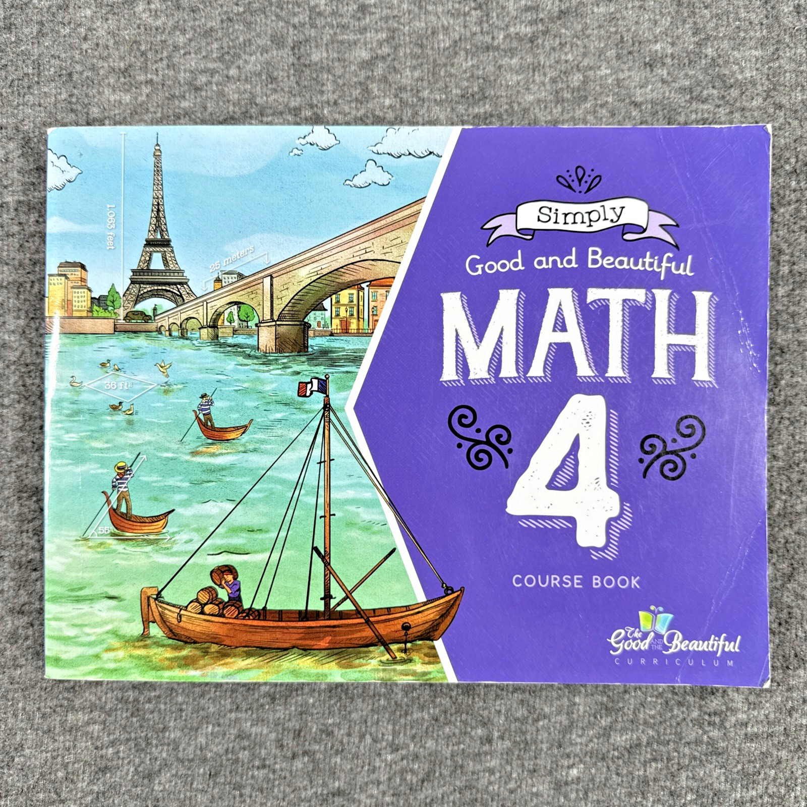 The Good And Beautiful Math 4 Course Book & Answer Key Homeschool