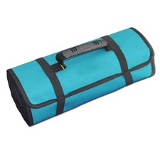 Borsa porta attrezzi arrotolabile design portatile elettricista tasche con cerni