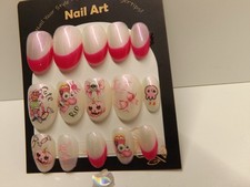 handmade halloween press on nails