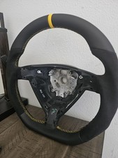 Porsche Steering Wheel Alcantera Napa Leather Yellow Stitch 987 997 911 Cayman