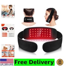 Red Light Belt for Neck, Near Infrared Light Belt Wearable Infrared Neck Wrap...