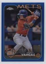 2024 Topps Pro Debut Chrome Blue Refractor /150 Marco Vargas #PDC-158 12v9