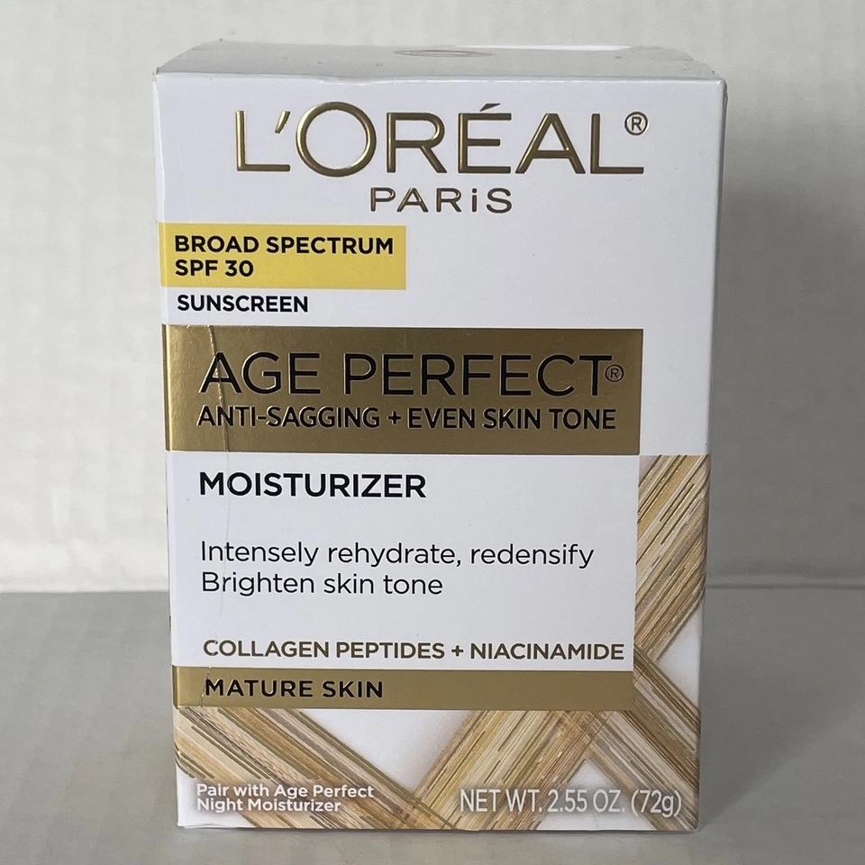 L'Oreal Age Perfect Anti-Sagging+Even Tone Day Moisturizer Broad Spectrum SPF 30 - Image 2 of 2