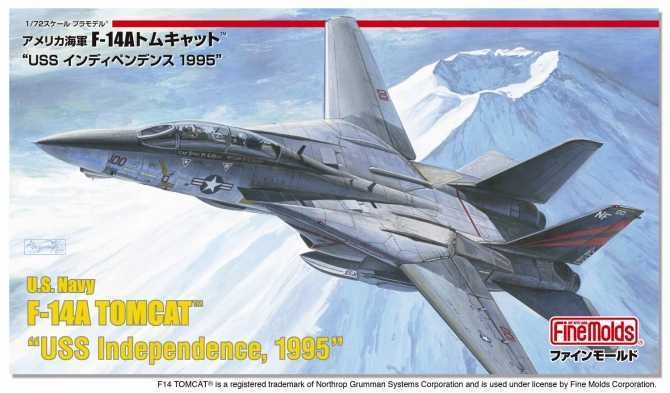Fine Molds FP32 - 1/72 US Navy F-14A Fighter Aircraft (Tomcat) - New