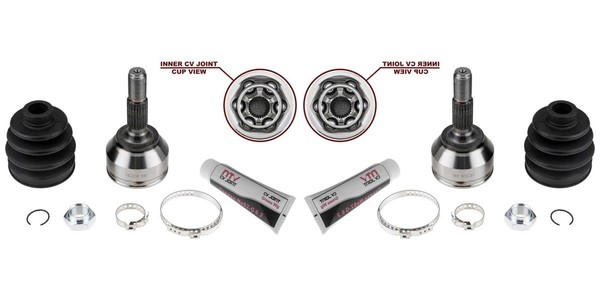 2X NTY Gelenksatz Antriebswelle Vorne Links Rechts FüR CitroëN C3 II Sc_ DS3-image